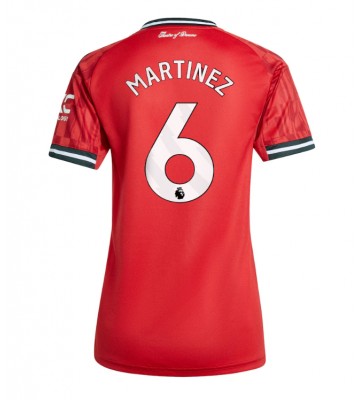 Manchester United Lisandro Martinez #6 Hjemmebanetrøje Dame 2025-26 Kortærmet